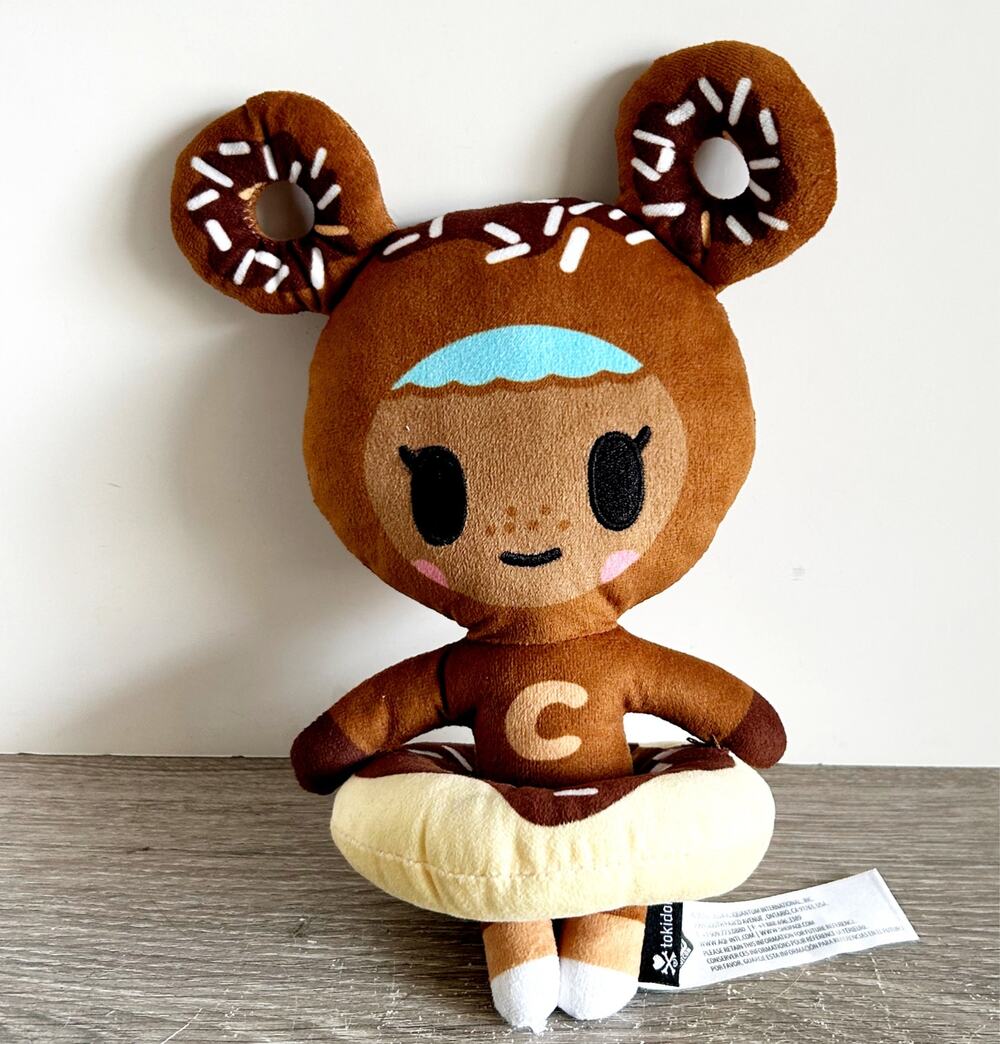 TokidokI Donutella Sweet Friends Chocotella (Chocolate Donut Plush Doll 8")
